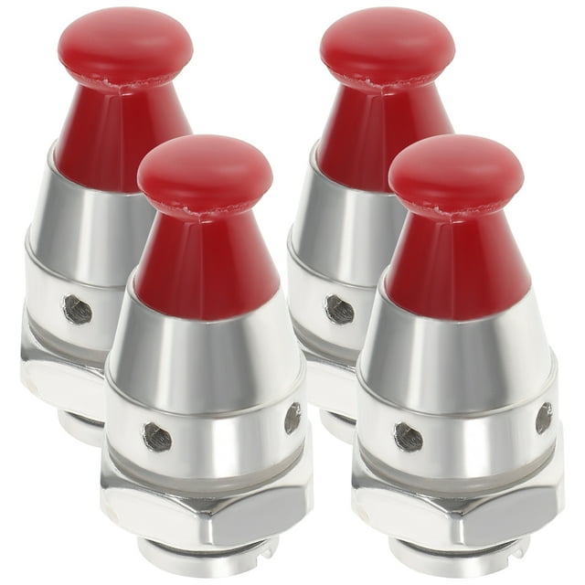 Shisuyan Safety Valve High Grade Plastic for Pressure Cooker 4Pcs 1.4In Diameter