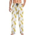 thumbnail image 4 of HPINK-T Yellow Pineapple Pajama Pants Mens Lounge Pants Lightweight Men Pajama Bottoms with Drawstring Pockets, 4 of 13