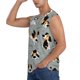thumbnail image 3 of Fotbe Funny Beagle Active Dog Men's Camiseta sin Mangas Estampada para Hombres, Playera Casual para Gimnasio, Entrenamiento, Playa-XX-Large, 3 of 7