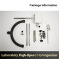 thumbnail image 3 of D-200 Lab Homogenizer Machine High Shear Electric Emulsifier Disperser Mixer With Digital Display Rotor Stator Probe ,High Speed, 3 of 6