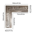 thumbnail image 3 of YoGold L Shaped Kitchen Mat, Non Slip Absorbent Silica Gel Rug, Waterproof Flooring Protector for Dining Area, Bathroom Corner, Entryway Home Decor, 3 of 6