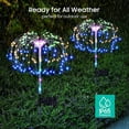 thumbnail image 1 of 4Pcs Solar Garden Lights DIY Solar Firework Lights IP65 Waterproof LED String Light for Outdoor Garden Patio Yard Pathway Party Decor, 1 of 5