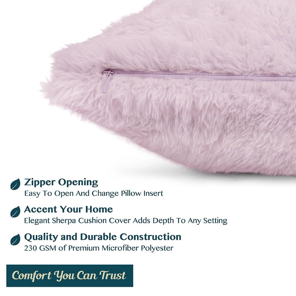Purple pillow cases walmart discount