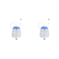 thumbnail image 1 of Seitruly Bolsa urinaria con escala transparente Impermeable Reutilizable Bolsa de drenaje de botella de agua de bolsillo Bolsa de dispositivo de 50 piezas 2piezas, 1 of 6