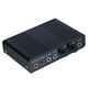 thumbnail image 1 of USB 6 Channel 5.1 Tarjeta de sonido de audio óptico externo para PC portátil (Negro), 1 of 8