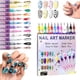 thumbnail image 4 of Juego de 12 rotuladores para decoración de uñas de plástico de 10 ml, 4 of 6