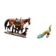 thumbnail image 5 of Majestuosa escultura de resina de caballo y para escritorio artístico y colección de decoración de jardín, hogar, oficina, sala de estar, pa, 5 of 8