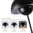 thumbnail image 2 of Black Floor Lamp for Living Room, Industrial Metal Dome Lampshade Standing Lamp with Foot Switch, Modern Tall Reading Floor Light for Kitchen Island, Bedroom, Restaurant, 2 of 7