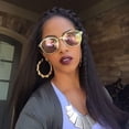 thumbnail image 1 of Extensiones de cabello humano con clip, rizado, ondulado, recto, afro, rizado, natural, negro, Yaki, liso, de 10 a 24 pulgadas, cabello humano real, 7 piezas (2.82 oz, 14 pulgadas, negro natural), 1 of 5