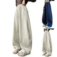 thumbnail image 5 of Coerni Girls Sweatpants Oversized Wide Leg Streetwear Thick Warm Baggy Track Pants Tennis Joggers Outfits Kids Straight Leg Trousers, 5 of 5