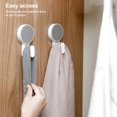 thumbnail image 3 of Advancent Colgador de almacenamiento para pared, baño, cocina, gancho, organización a prueba de humedad, toallero, organizador de abrigos y Juegos de accesorios de baño, 3 of 6
