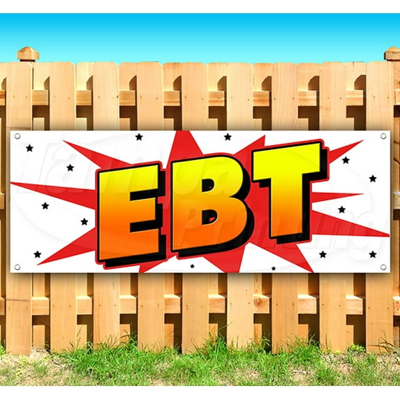 Ebt 13 oz Vinyl Banner With Metal Grommets
