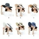thumbnail image 4 of Sombrero de paja Qarigey Borde de Sombreros Negro, 4 of 6