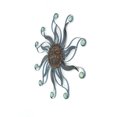 thumbnail image 2 of Rustic Copper Finish Metal Sun Face Wall Decor Hanging - 22-inch Diameter - Features Ceramic Bead Accents - Easy Install - Perfect for Indoor and Outdoor Use, 2 of 3