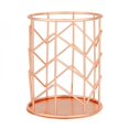 thumbnail image 1 of Wrought Iron Desktop Storage Basket Pen Bucket Home Garden Home Storage Organization Storage Baskets, 1 of 6