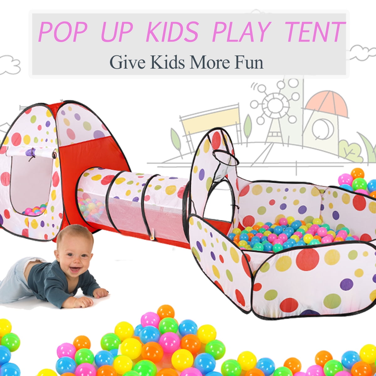 walmart play tents and tunnels