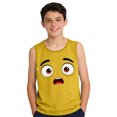 thumbnail image 4 of Niños Pequeños Camisola sin Mangas Suave Gradiente Impresión Moda Lindo Fondo para Niños Ocio, 4 of 8