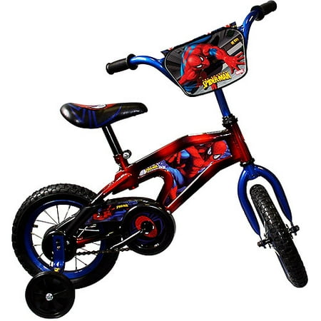 spiderman bike walmart cycle spider man