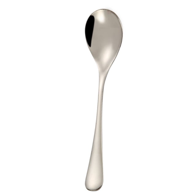 AMERTEER 1Pc Solid Color Stainless Steel Coffee Tea Cream Cocktail Stirring Spoon Cutlery