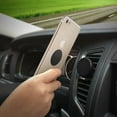 thumbnail image 3 of Paquete de 9 placas de metal para imán de teléfono, con adhesivo 3M de repuesto para soporte magnético para teléfono de coche, soporte de cuna, 3 of 8