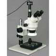 thumbnail image 3 of AmScope 3.5X-90X Inspection Zoom Microscope with 8MP Digital Camera New, 3 of 4