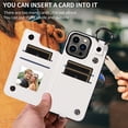 thumbnail image 2 of iPhone 13 PRO Case ,Card Slots Leather Wrist Strap Phone Cover for iPhone 13 PRO, 2 of 5