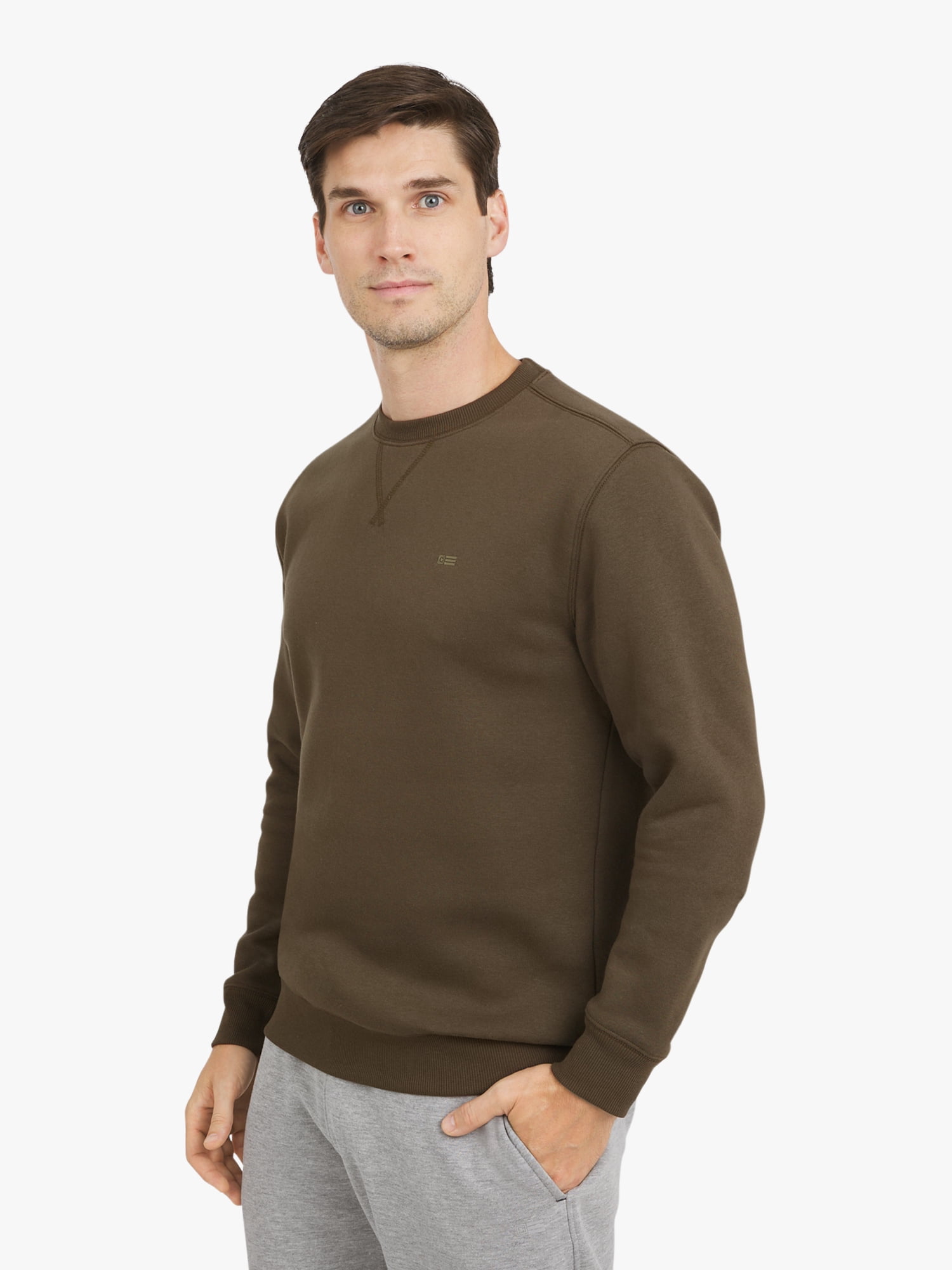 Chaps Men's & Big Men's Everyday Fleece Crewneck Sweatshirt, Sizes S-2XL