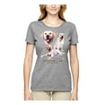 thumbnail image 2 of If It's Not a Yellow Lab It's Just a Dog Gift | Womens Dog Lover Graphic T-Shirt, Heather Grey, X-Large, 2 of 3