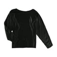 thumbnail image 1 of Suéter de punto con manga Dolman Ralph Lauren Negro Grande, 1 of 2