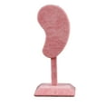thumbnail image 2 of Decorative Velvet Earring Display Stand Jewelry Stand Ear Shaped Earrings pink, 2 of 9