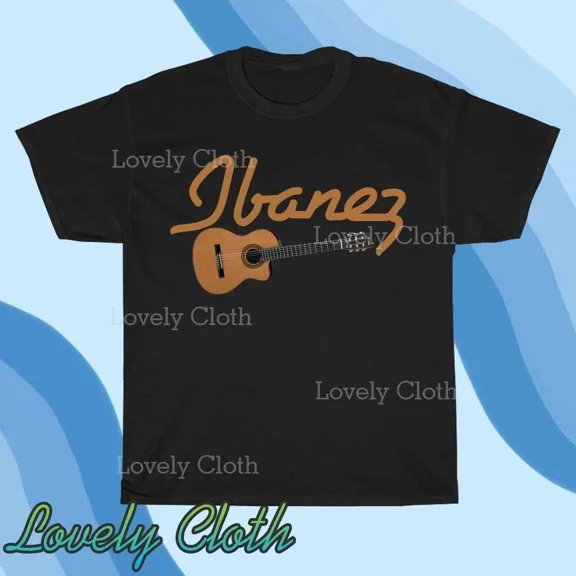 Ibanez Guitars Logo TEE T-Shirt Funny American Size S to 5XL T-Shirt