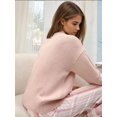 thumbnail image 3 of Crew Neck Cozy Sweater, 3 of 5