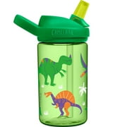 CamelBak Eddy+ Kids' 14oz Tritan Renew Water Bottle - Green Dinosaur Island