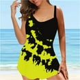 thumbnail image 2 of Tenue de Réveillon Grande Taille Tankini pour Femmes Grand Bikini Imprimé Numérique Bretelles Maillot de Bain Deux Pièces, 2 of 6