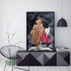 thumbnail image 4 of Cuadros Decorativos Taladro redondo completo 5D Kit de mujer gorda de felicidad DIY pintura de diamante (sz762) Wdftyju embutido en tela, 4 of 9