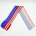 thumbnail image 4 of HOARBOEG Patriotic 4th of July Decorations, Independence Day Ribbon Red White Blue Five Star Ribbon American Flag Car Elements Ribbon, 4 of 4
