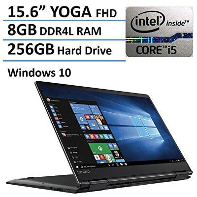 Lenovo Yoga 710 15.6-Inch 2-in-1 Convertible FHD Touchscreen Premium Laptop / Tablet (Intel Core i5-6200U 3M Cache 2.8GHz, 8GB DDR4 2133MHz RAM, 256GB SSD, HDMI, Backlit Keyboard, Windows
