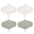 thumbnail image 2 of NestledNature Reusable Cloth Pad,Panty Liners For Women,4pcs Cloth Panty Liners Graphene Water Absorption Breathable Leakage Proof Washable Reusable Sanitary Pads For Women, 2 of 8
