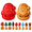 #B, variant on Christmas Mini Pie Mold Collection, Reusable Embossed Molds for Holiday Baking, Includes Santa, Tree, Snowman & Reindeer Shapes