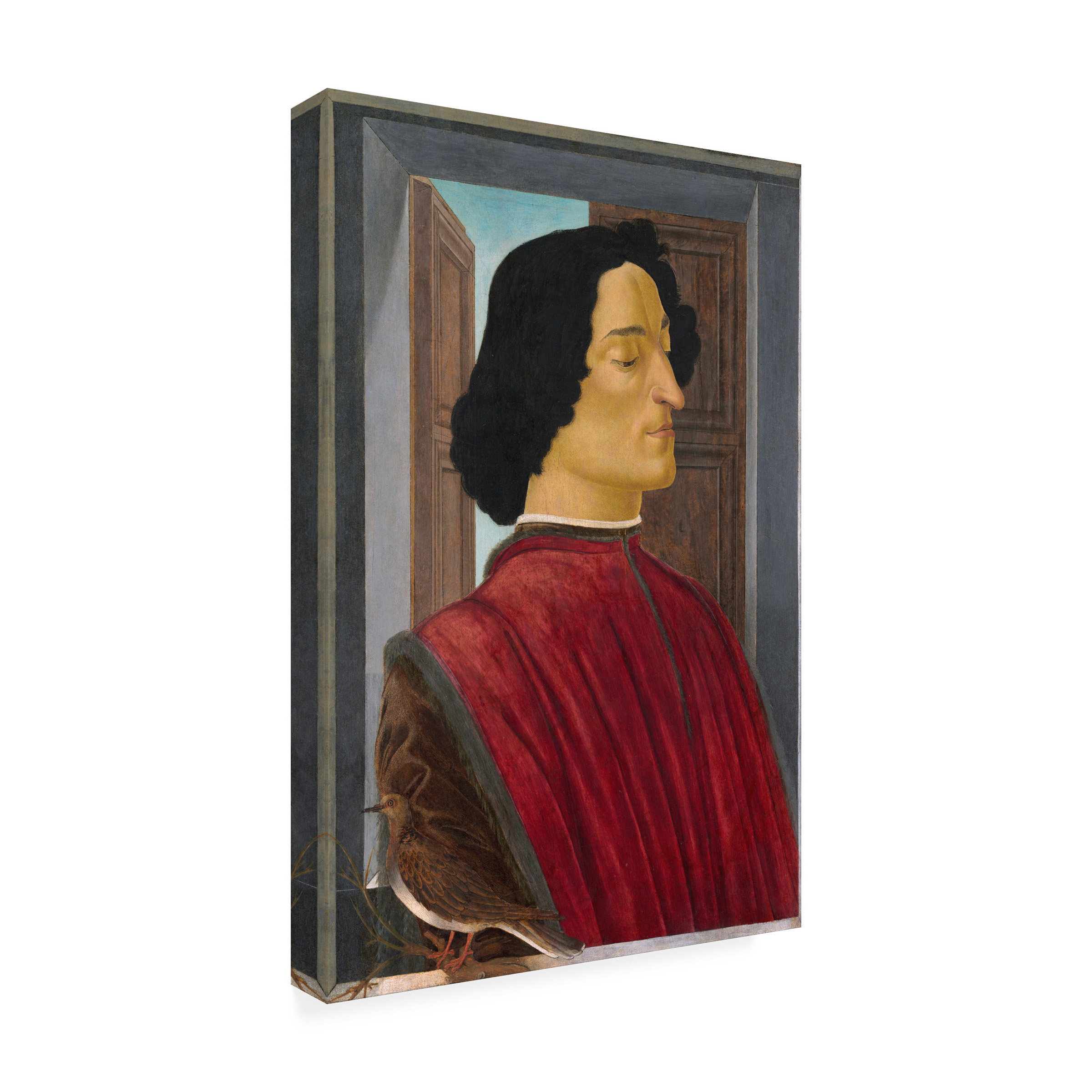 Botticelli 'Giuliano Di Medici' Canvas Art