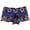 Dark Blue, variant on Panties for Women,Elegant Lace Transparent Triangle Underpants for Women with Contrast Rose Floral Pattern Design,Womens Underwear,White,XL