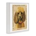 thumbnail image 3 of Stupell Industries Traditional Fun Poodle Pet Phrases White Framed Giclee Art, 17 x 17, by Nancy Overton, 3 of 8