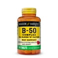 thumbnail image 2 of (3 pack) Mason Natural Vitamin B-50 Complex, Pantothenic Acid, - Supports Heart Health - 100 Tablets, 2 of 6