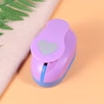 thumbnail image 3 of UPOUART 3 Pcs Paper Craft Punchers Synthetic Material Random Color for Card Making Memory Books Supplies, 3 of 6