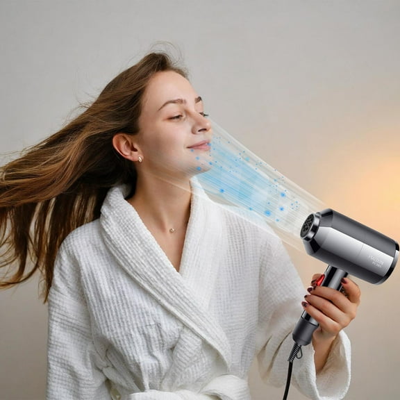 Mouliraty Hot And Cold Hair Dryer Home Hair Clippers For Men And Women Constant Temperature Hot And Cold Wind Hair Dryer Hair Dryer With Diffuser Travel Hair Dryer