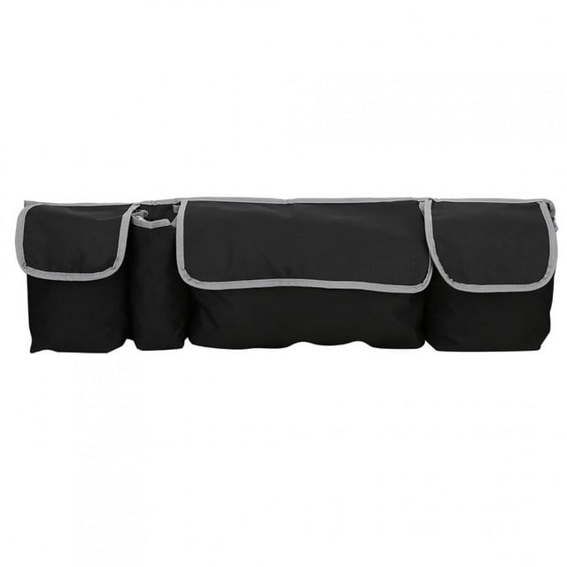 Outdoor Universal Car Trunk Storage Bag Hanging Rear Seats Back Bags Organizer Black