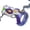 B, variant on High Performance Electric Water Squirt Blaster, Automatic Water Blaster for Summer Outdoor Swimming Pool Party, Rapid Fire Soaker, Beach Play Equipment, E