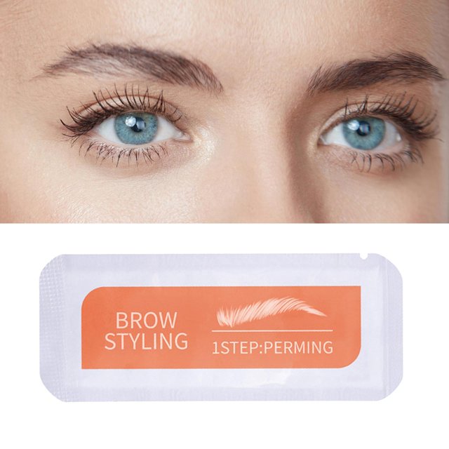 2 piezas de planchado de cejas, belleza, cuidado personal, permanente de cejas, estilo de cejas, de levantamiento de cejas de moda para salón, uso Yinane Agente de planchado de cejas