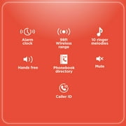 RadioShack Corded & Cordless Telephone Combo – Flexible Office & Home Use, Easy Install, Long Battery Life
