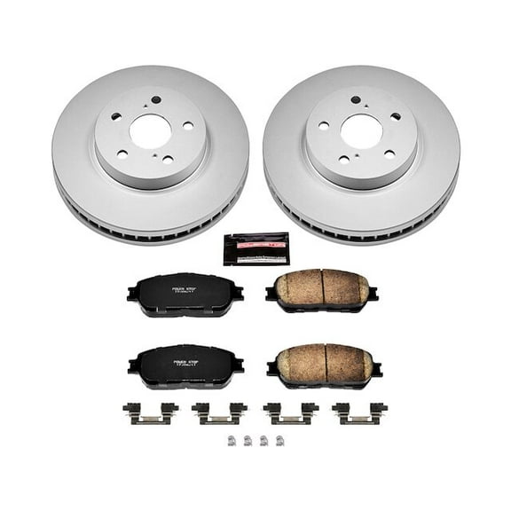 Front Brake Pad and Rotor Kit - Compatible with 2005 - 2007 Toyota Avalon 2006